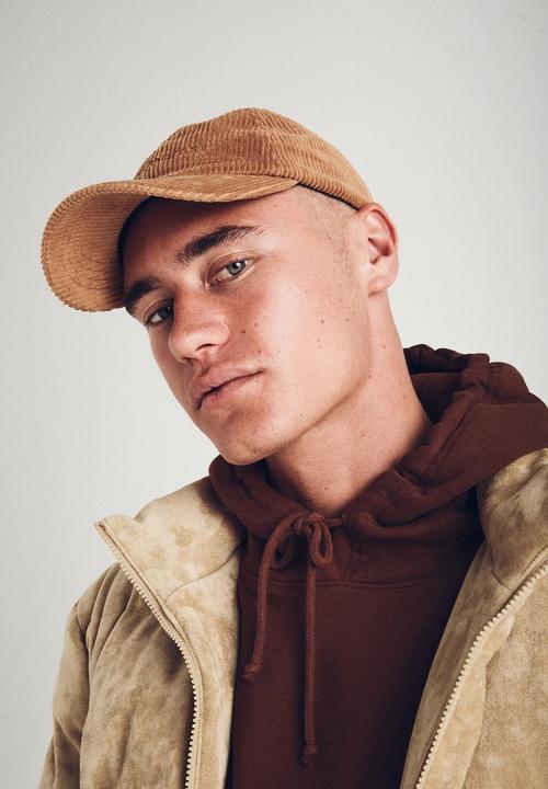 Cotton On - Suede puffer jacket - tan