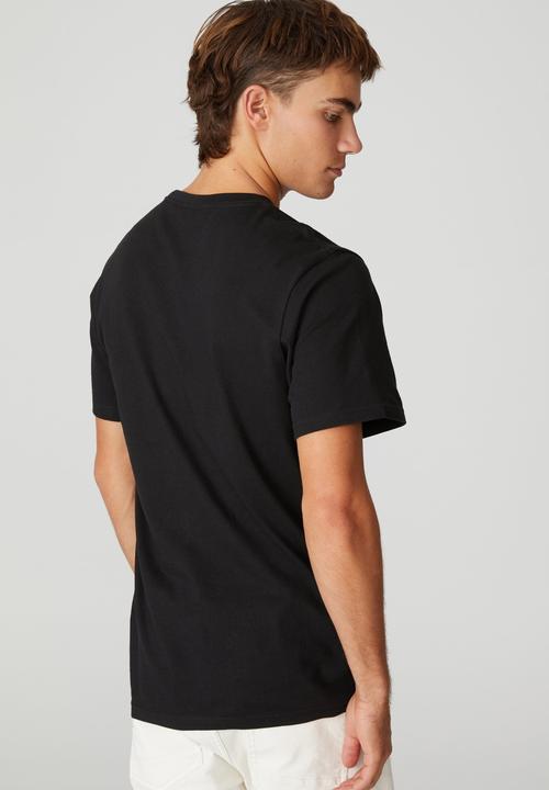 Cotton On - Tbar collab icon T-shirt - black