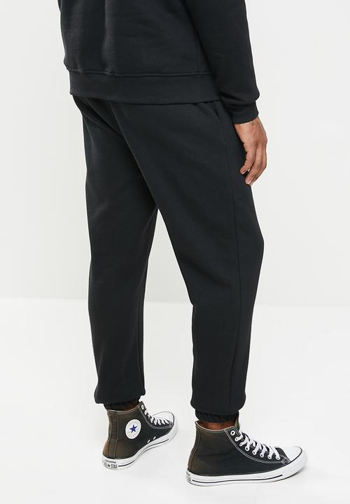 Jonathan D - Brand regular fit sweatpants - black