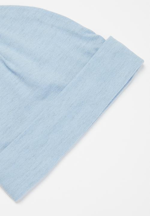 Pop Candy - 3 pack top, pants & bib set - white & baby blue 1