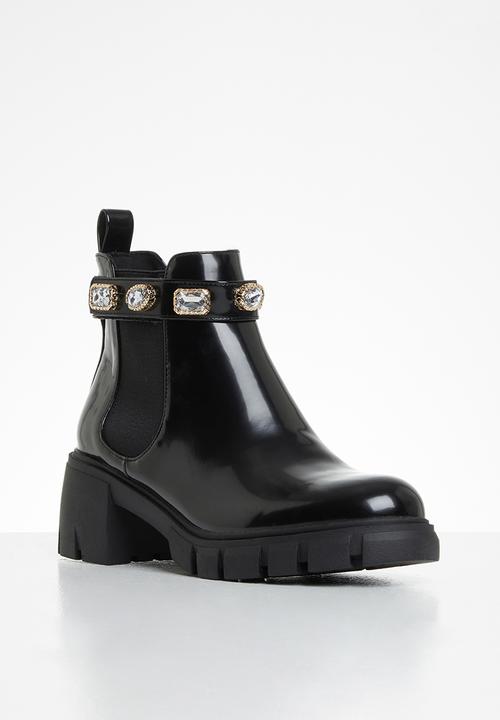 Madden Girl - Honeyy boot - black 