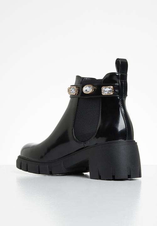 Madden Girl - Honeyy boot - black 