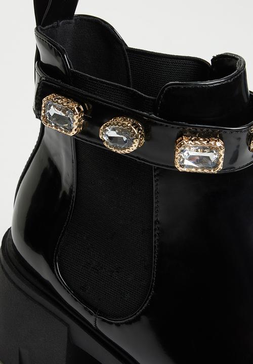 Madden Girl - Honeyy boot - black 