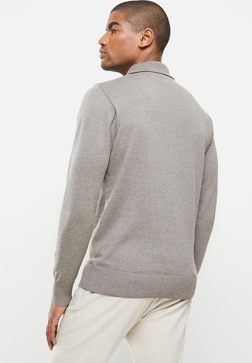 Ben Sherman - Sportshirt Knit - grey