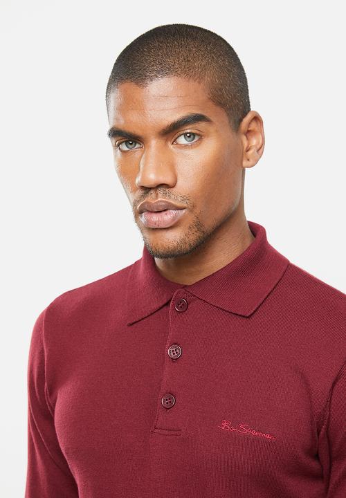 Ben Sherman - Sportshirt Knit - Wine