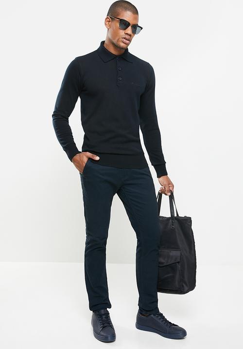 Ben Sherman - Sportshirt Knit - Navy