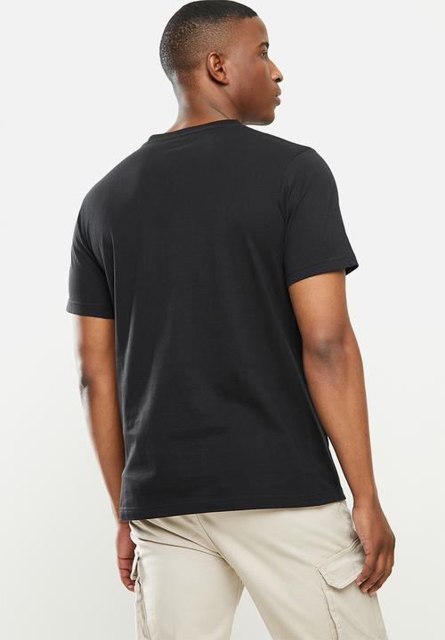 JEEP - Fin short sleeve logo tee - black