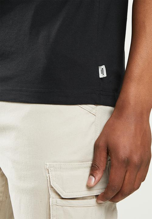 JEEP - Fin short sleeve logo tee - black