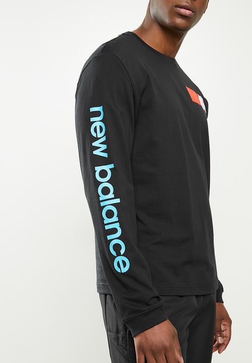 New Balance  - New Balance  essentials field day long sleeve - black