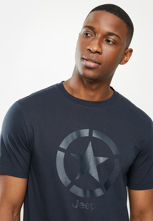 JEEP - Jeep logo short sleeve tee - navy