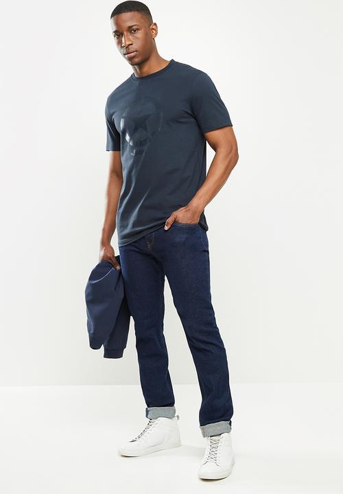 JEEP - Jeep logo short sleeve tee - navy