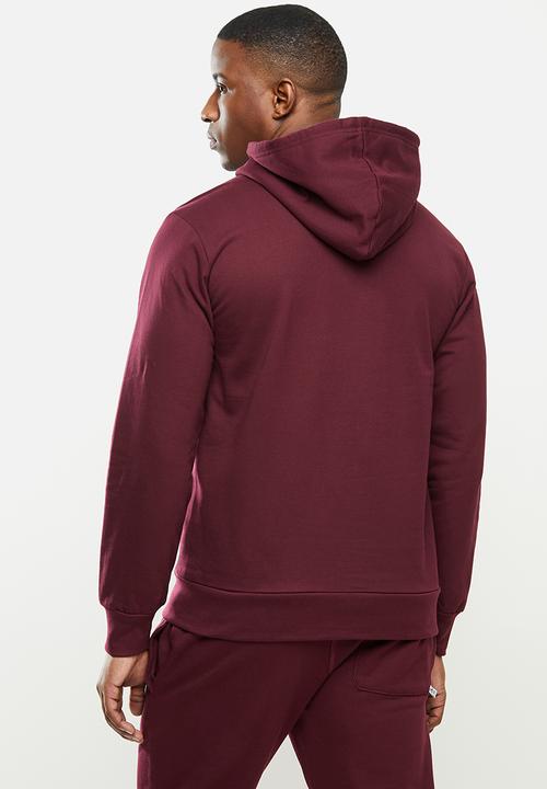 Original Penguin - Hooded sweat - tawny port