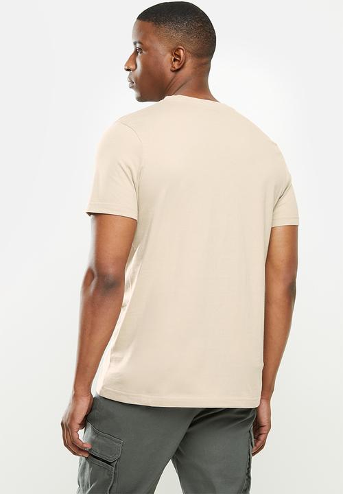 JEEP - Jeep logo short sleeve tee - stone