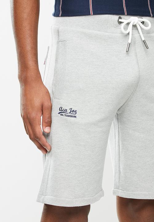 Aca Joe - Aca joe unbrushed 2.0 fleece shorts - grey