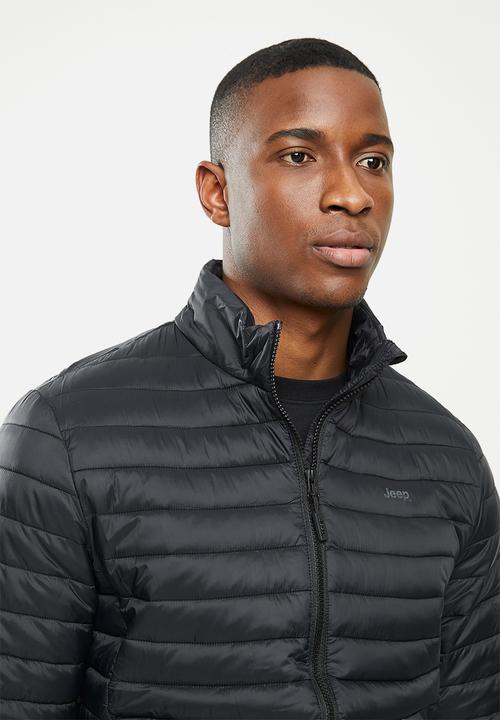 JEEP - Nylon puffer jacket - black