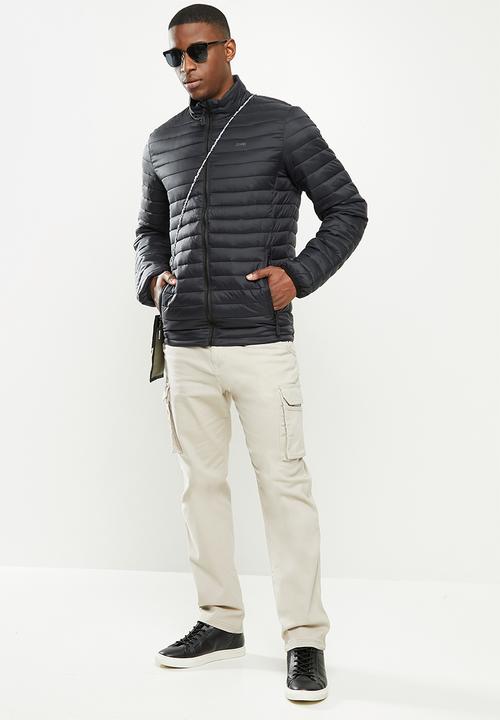 JEEP - Nylon puffer jacket - black