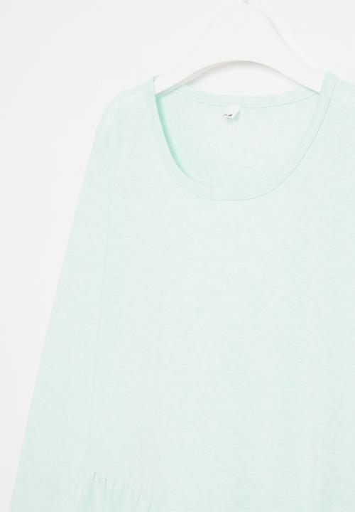Pop Candy - Girls long sleeve dress - mint