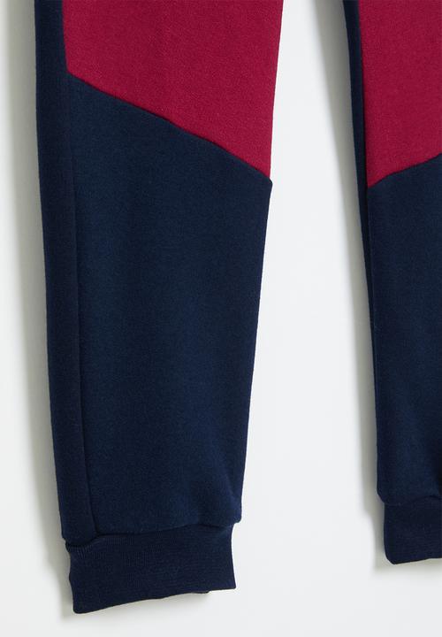 Pop Candy - Colour blocked  jogger - multi