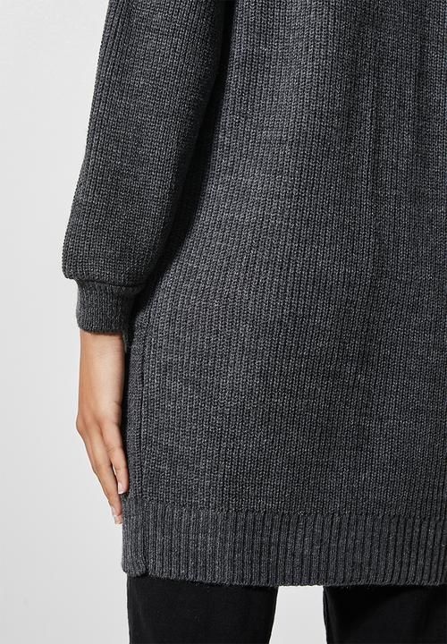 Superbalist - Blouson  sleeve cardigan - steel grey
