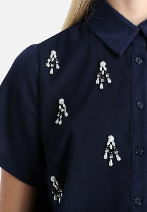Glamorous - Beaded Top
