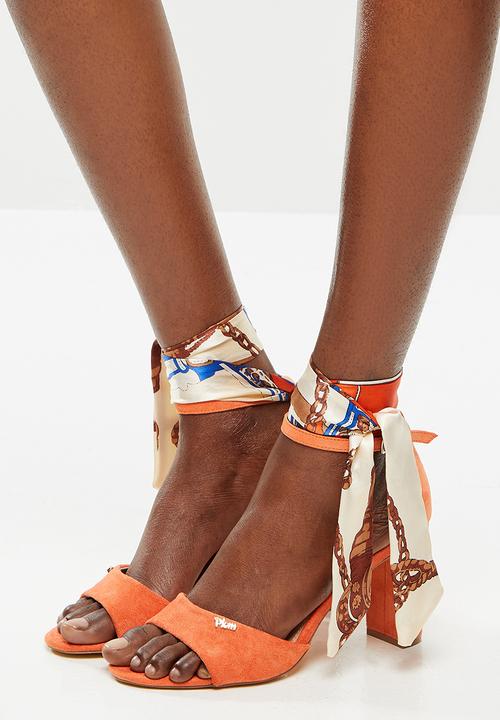 Plum - January heel - dark orange