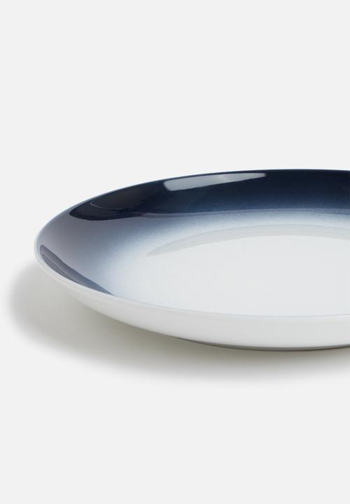Galateo - Ombre dinner plate set of 4- cobalt blue