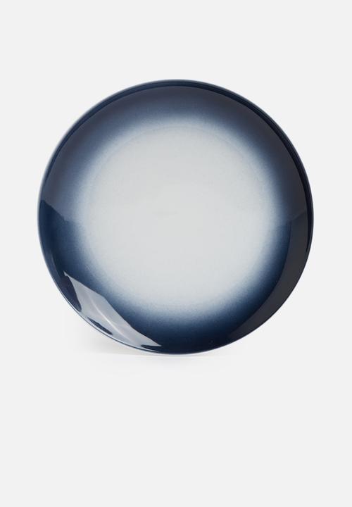 Galateo - Ombre dinner plate set of 4- cobalt blue