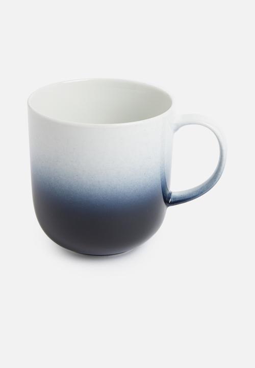 Galateo - Ombre mug set of 4-cobalt blue