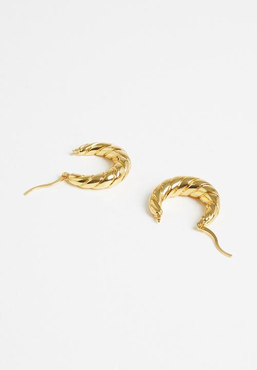 MANGO - Gabriel earrings - gold