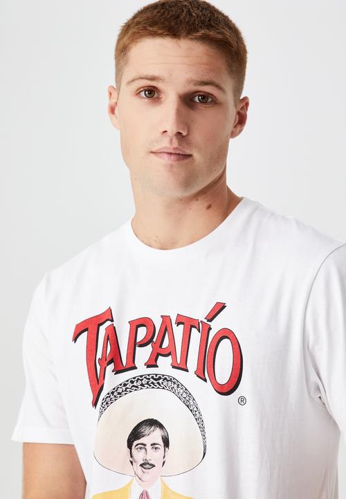 Cotton On - Tbar collab pop culture t-shirt - white