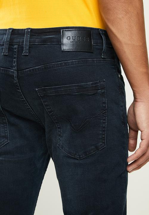 GUESS - Slim straight jeans - navy