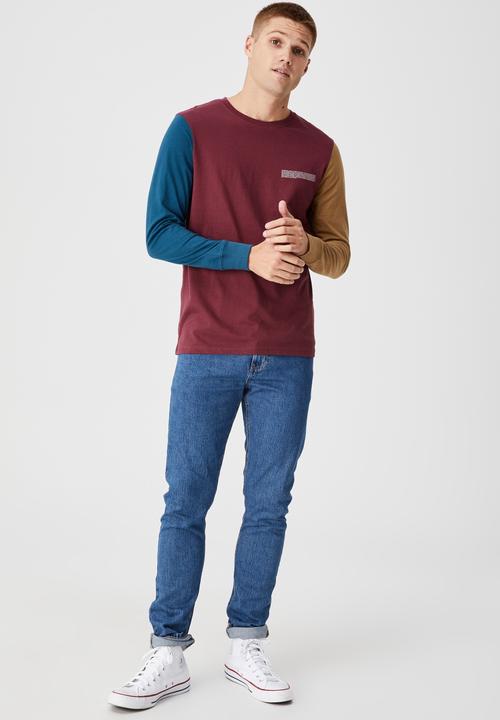 Cotton On - Tbar long sleeve t-shirt - multi