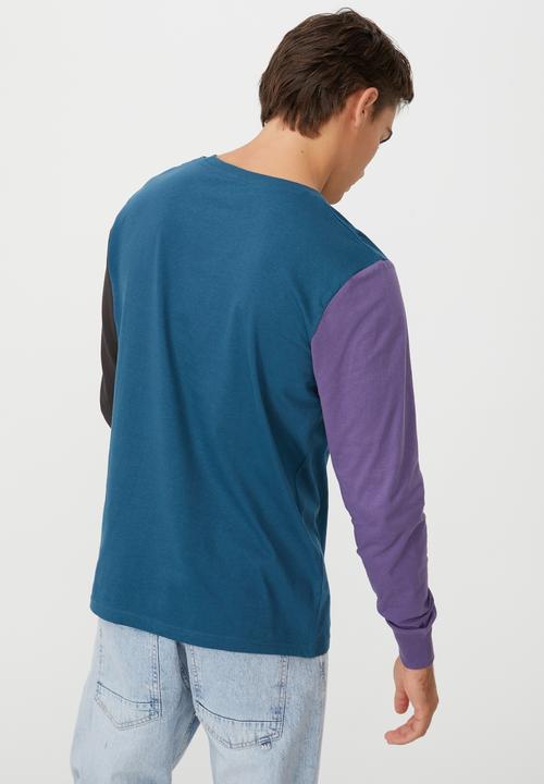 Cotton On - Tbar long sleeve t-shirt - multi