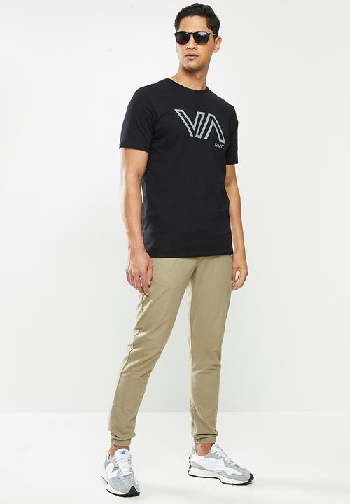 RVCA - Stencil va - black