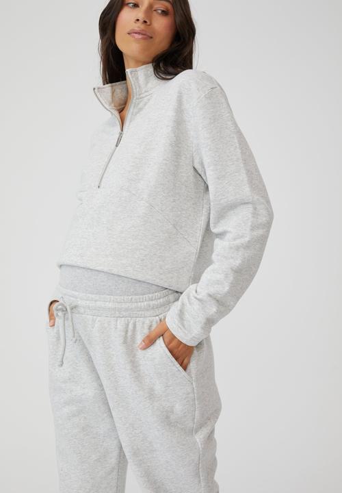 Cotton On - Maternity track pant - grey 