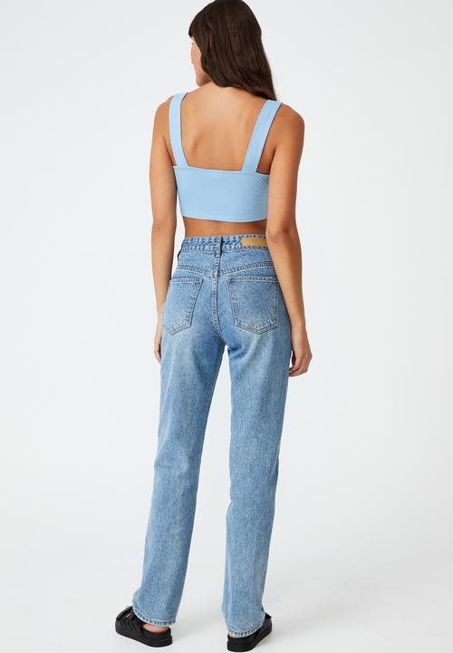 Cotton On - Floyd corset cami - blue