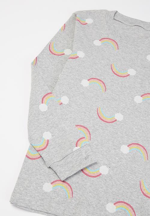Pop Candy - Girls rainbow pj set - multi 