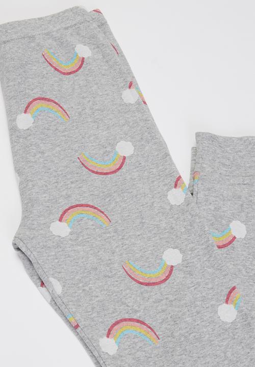 Pop Candy - Girls rainbow pj set - multi 
