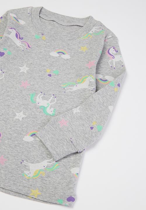 Pop Candy - Girls uninorn pj set - multi 