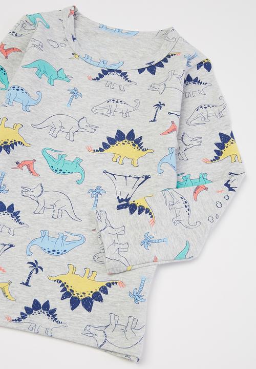 Pop Candy - Boys printed sleep set - grey