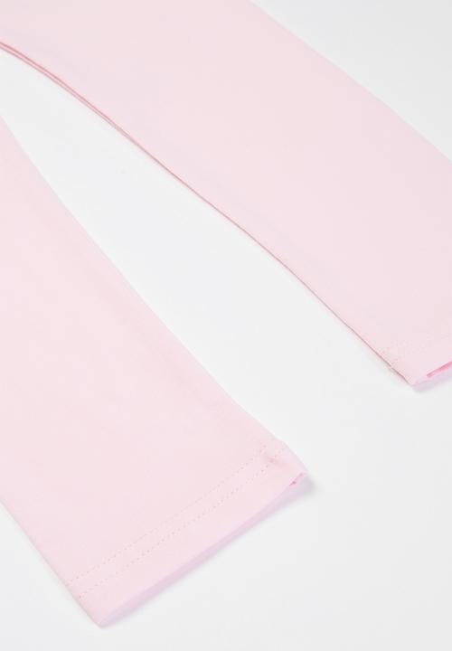 Pop Candy - Girls basic leggings - light pink