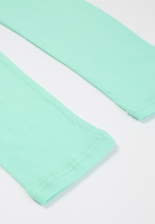Pop Candy - Girls basic leggings - mint