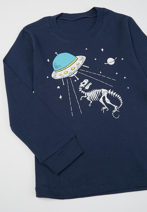 Pop Candy - Boys sleep set - navy & white 
