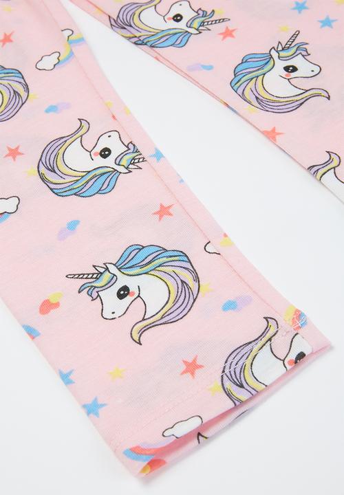 Pop Candy - Girls unicorn legging - pink
