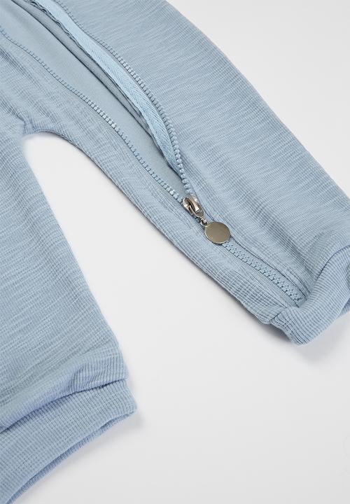 Pop Candy - Bunny ears romper - baby blue
