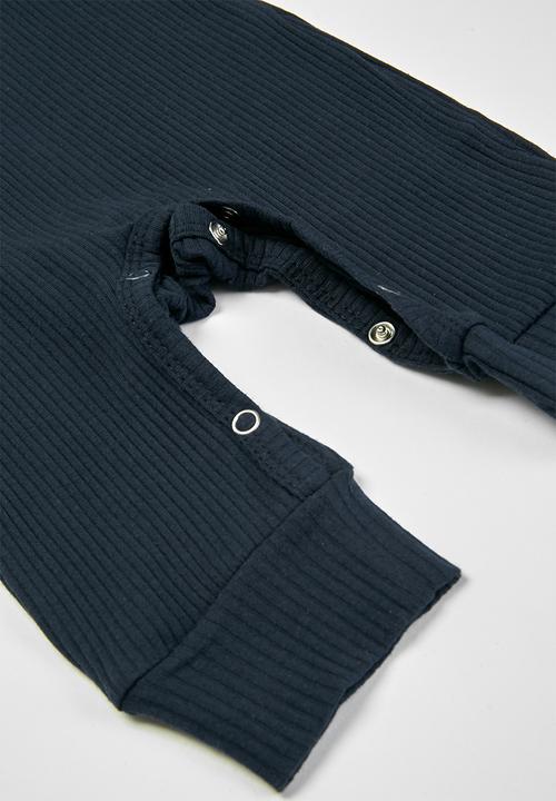 Pop Candy - Henley romper - navy