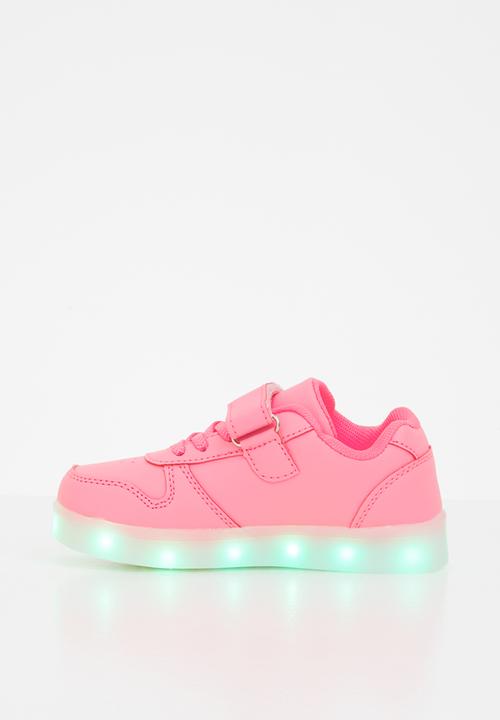 Pop Candy - Light up low top sneaker - pink