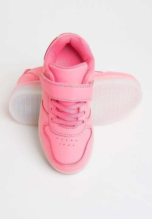 Pop Candy - Light up low top sneaker - pink