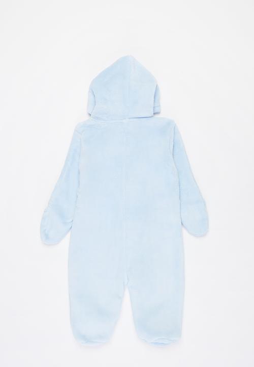 Pop Candy - Hooded sleepsuit - blue