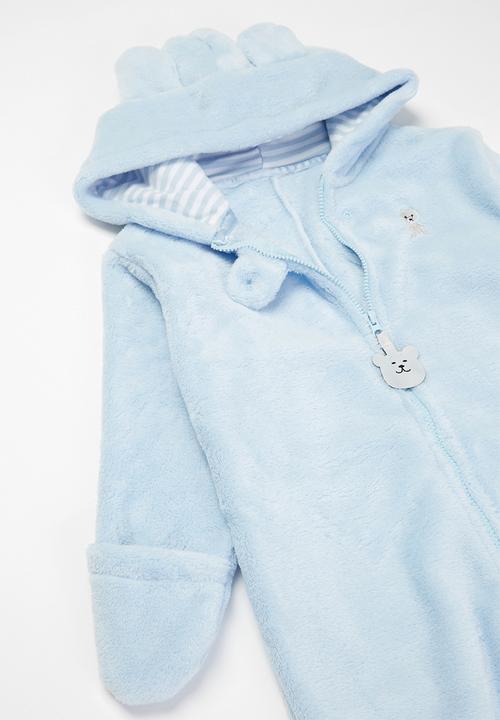 Pop Candy - Hooded sleepsuit - blue